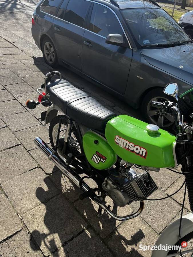 Syndyk sprzeda motorower Simson 1982 rej PKL