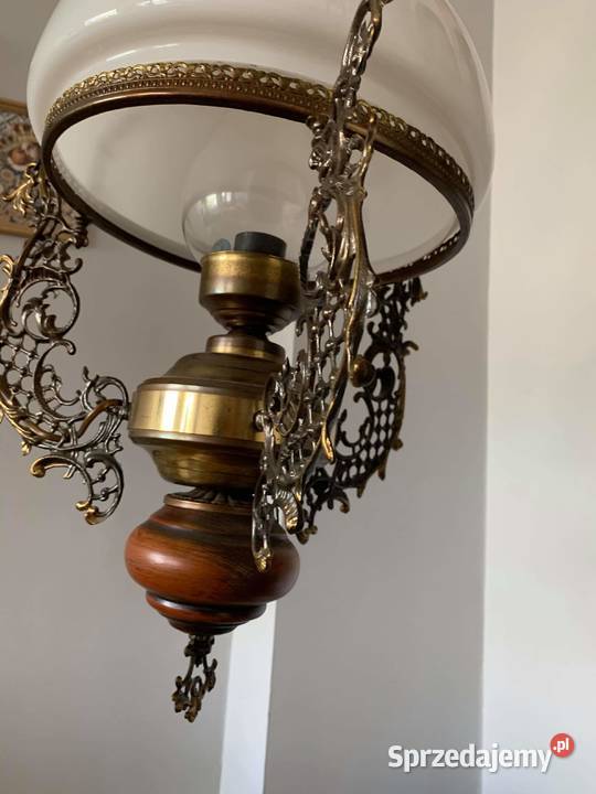 Wisząca lampa na wzór lampy naftowej Ostrołęka