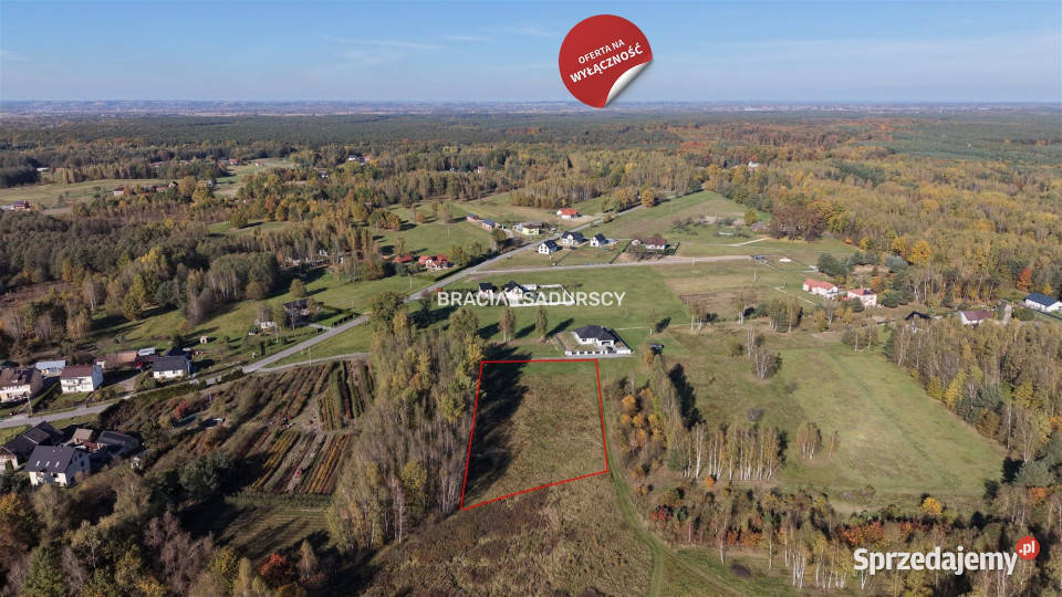 sprzedaży gruntu 4400m2 Buczków gaz