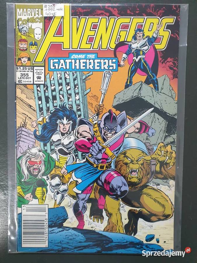 The Avengers 8 oryginalnych komiksów Marvel USA pomorskie Gdynia sprzedam
