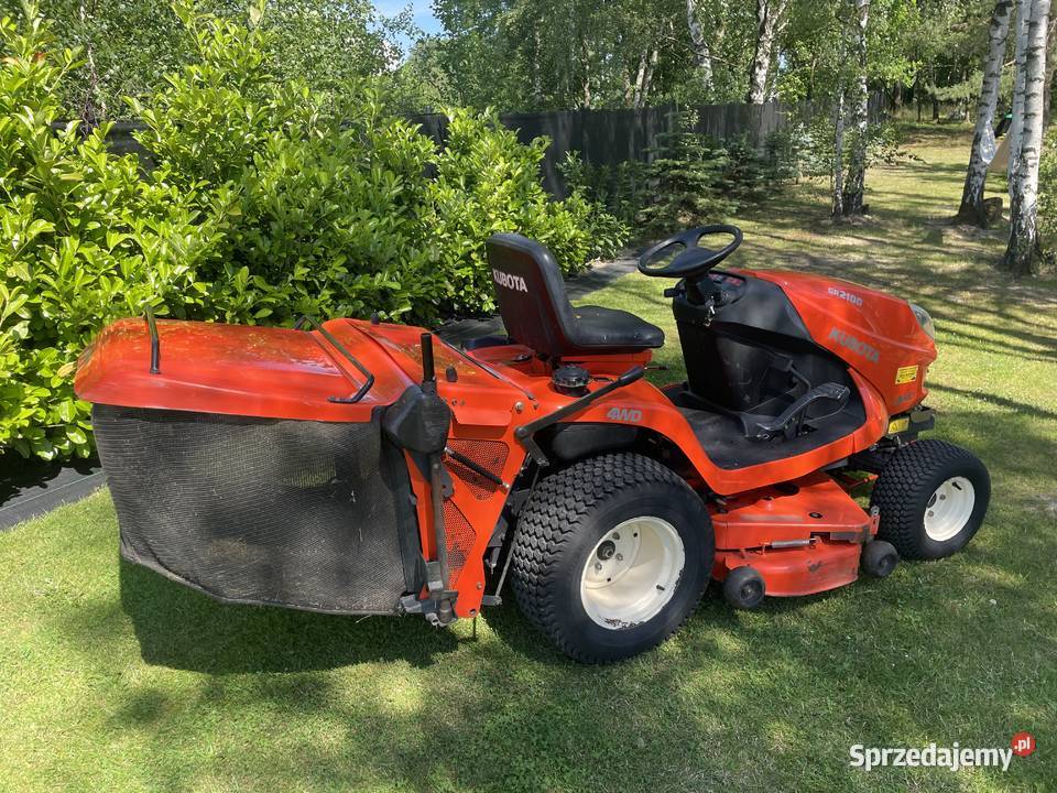 Kosiarka traktorek Kubota GR2100 4x4 Diesel kosz Bolesławiec