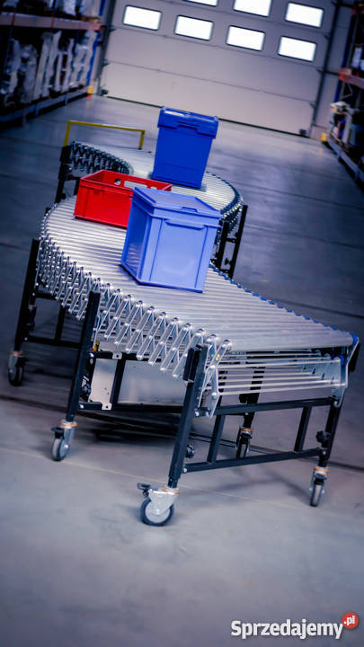 Przenośnik rolkowy elastyczny harmonijka pomorskie Chojnice