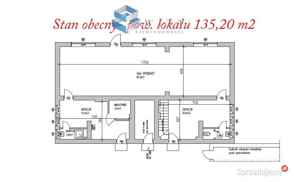 Mieszkanie Kajkowo 1352m2 sprzedam