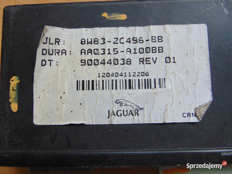 STEROWNIK MODUŁ HAMULCA JAGUAR XF XJ 8W832C496BB Ostrów Wielkopolski sprzedam