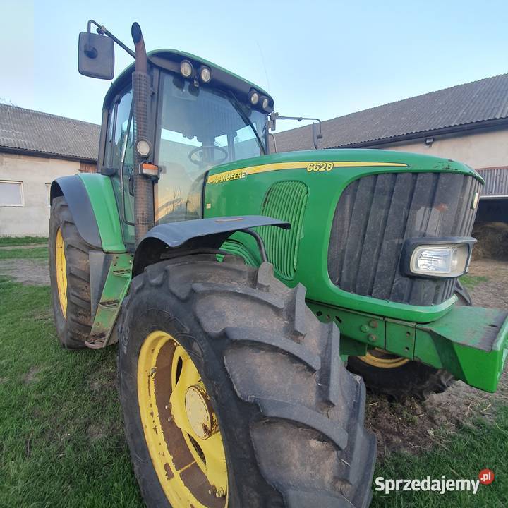 John deere 6620 kujawsko-pomorskie Skępe sprzedam
