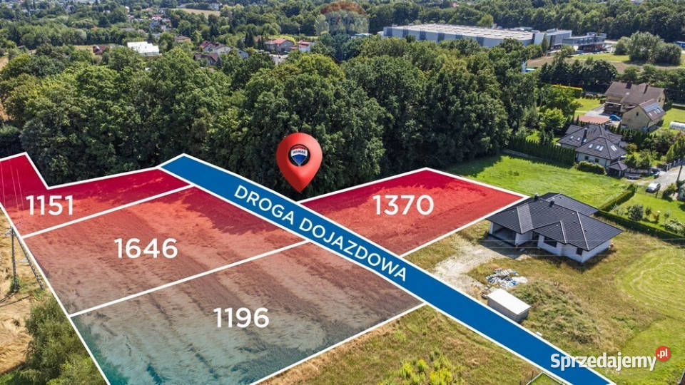 KOMOROWICE ŚLĄSKIE DZIAŁKA BUDOWLANA