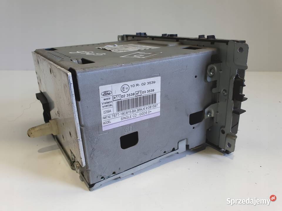 Ford Mondeo MK4 S RADIOODTWATRZACZ CD radio Sprzęt audio fabryczny Janów