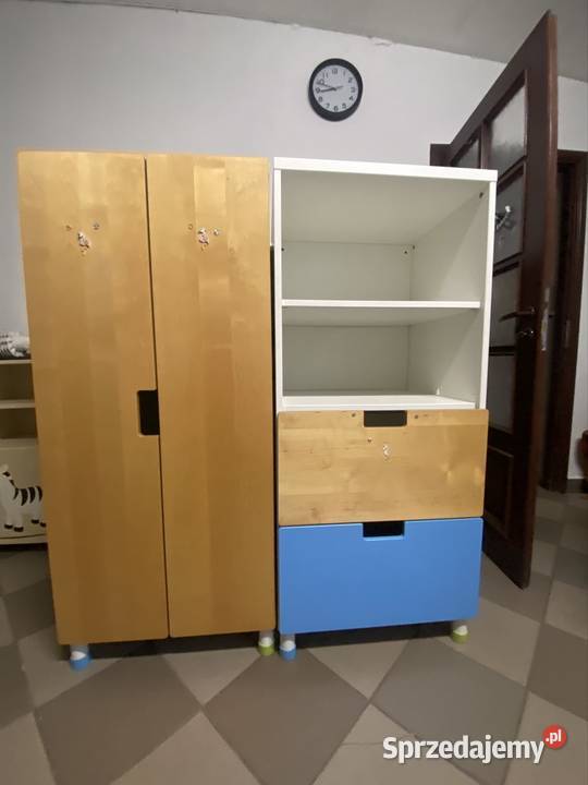 Meble Stuva IKEA szafa i regał Skrzynki