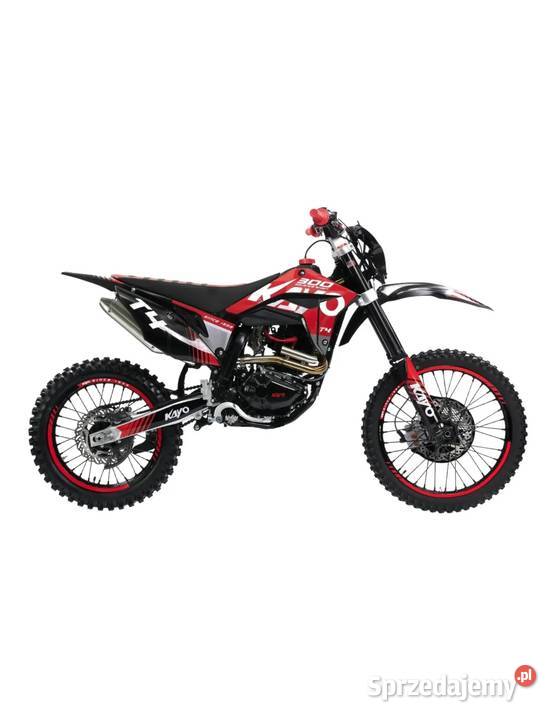 Dostawa Cross Dirt Bike KAYO T4 300 ENDURO Mocny nieuszkodzony Pozostałe sprzedam