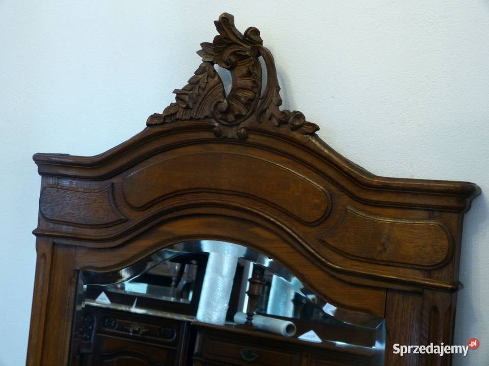 piękne duże lustro rocaillesklep Dąbrowa śląskie Dąbrowa Górnicza sprzedam