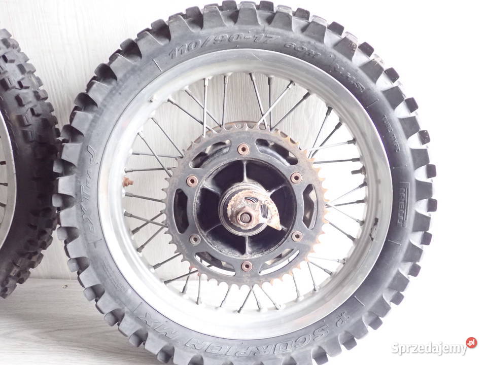 Dwa Koła Przód 21 x 185 Tył 17 x 250 Tarcze Strzelce Krajeńskie