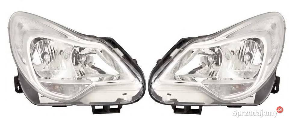 Opel Corsa D 1114 Reflektor przedni lampa