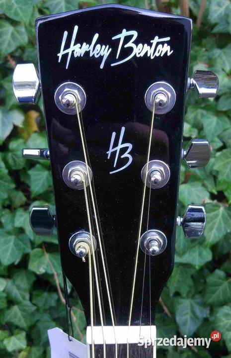 Nowa gitara elektro akustyczna HB D120CE BK Tuszyn