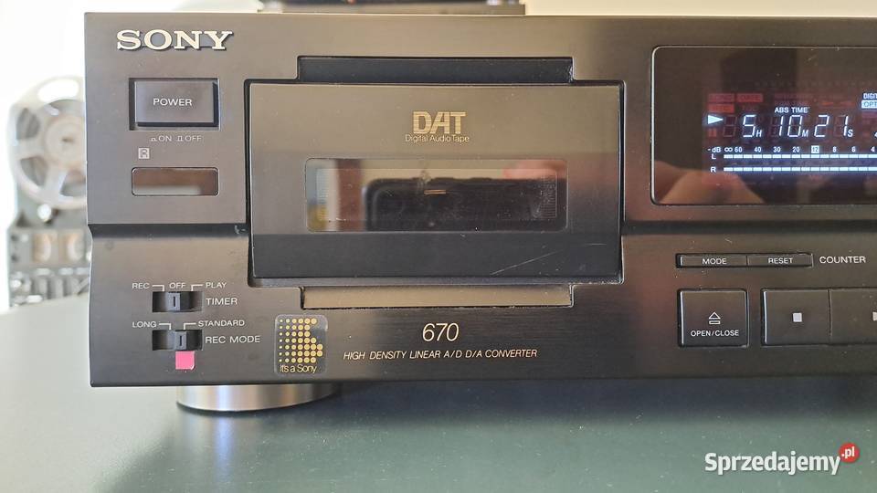Magnetofon cyfrowy DAT Sony DTC790 podlaskie sprzedam
