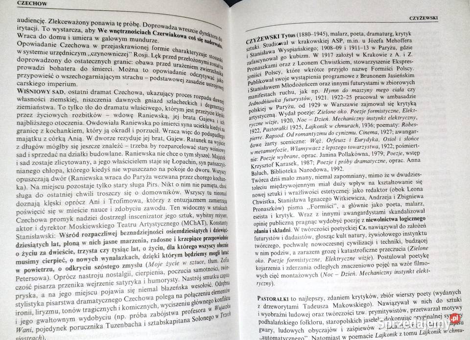 Słownik pisarzy i lektur Tomasz Januszewski Chełm
