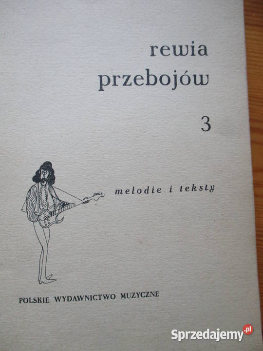 Rewia Przebojów 3 melodie i teksty1970 Łódź