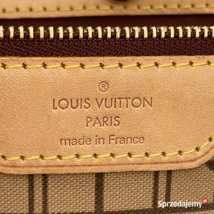 Auth Louis Vuitton Monogram Neverfull PM M40155 brązowy/beżowy łódzkie