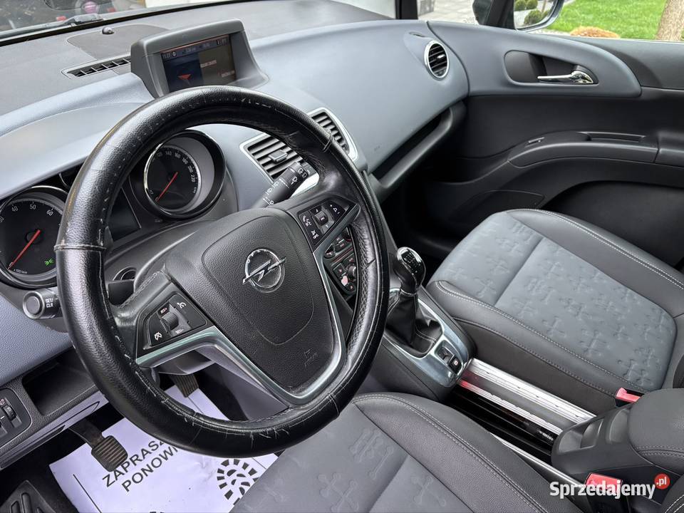 Opel Meriva 14 turbo 2010r grafitowy Rzechta