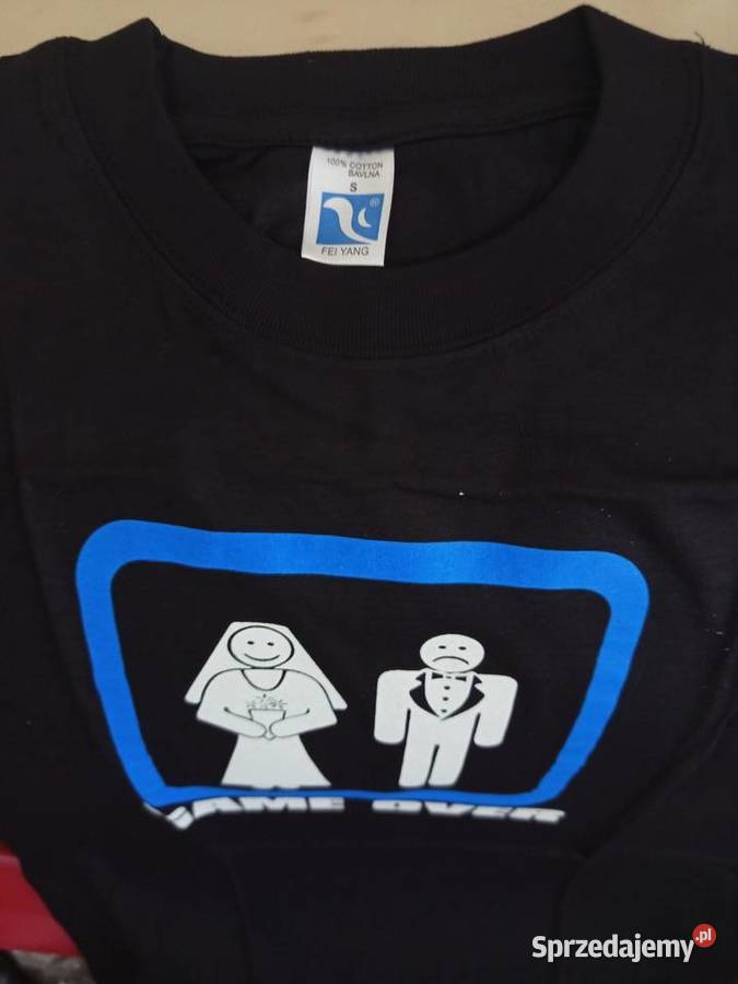 Koszulka t shirt z napisem S Warszawa