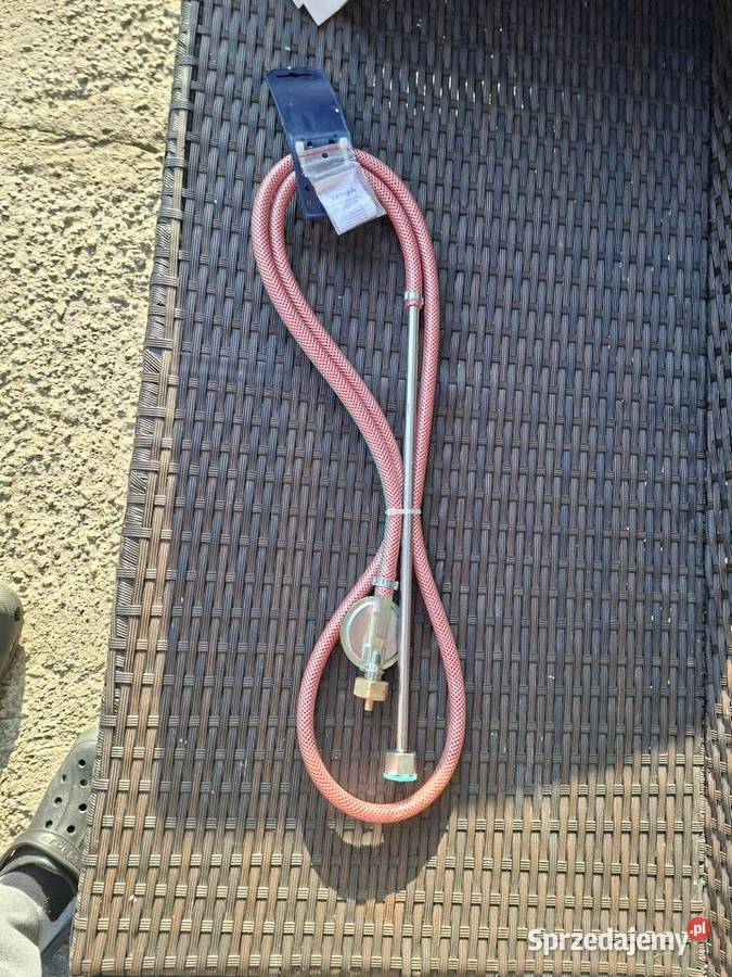 Wąż do gazu VGEL końcówka prostadługa 2 m gaz Dobrzykowice