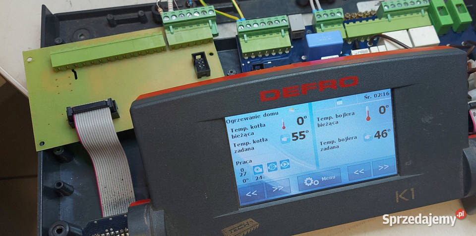 Defro TECH sterownik uszkodzony czujnik mosfet Bełchatów