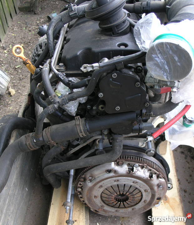 Silnik z osprzętem 19 TDI ATD Fabia idealny Mieścisko