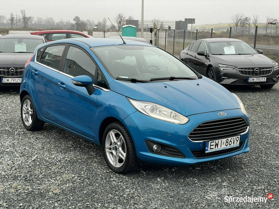 Ford Fiesta 10 Ecoboost 100 Salon serwisowany do ASR (kontrola trakcji) dolnośląskie Wojkowice