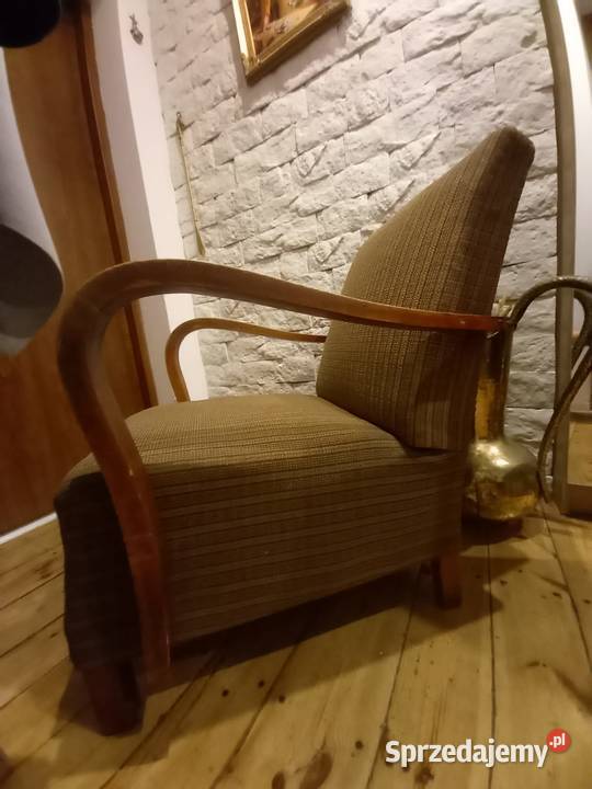 fotel halabala na sprezynach Gdańsk