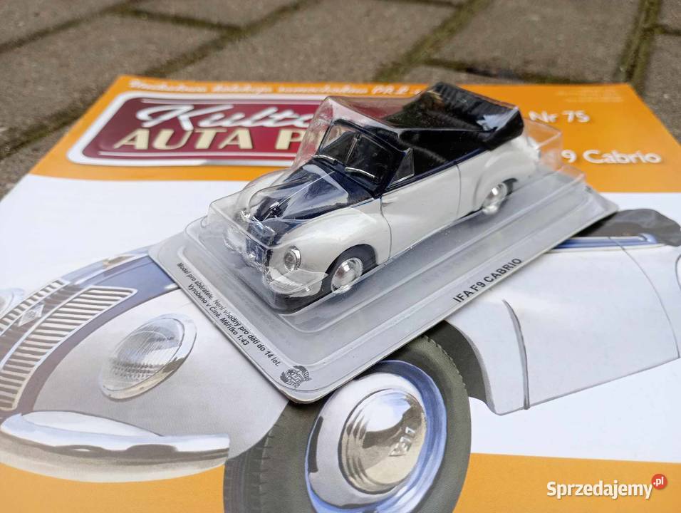 IFA F9 CABRIO model nowy deagostini 143 kolekcja Warszawa