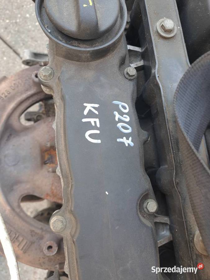 Peugeot 207 14 silnik kompletny kod KFU Jastrzębie-Zdrój sprzedam