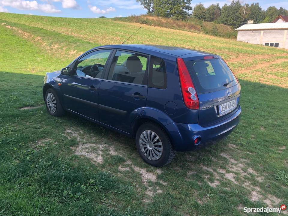 Ford Fiesta Mk6 14 80 2007r 78 700 przebiegu Żarów