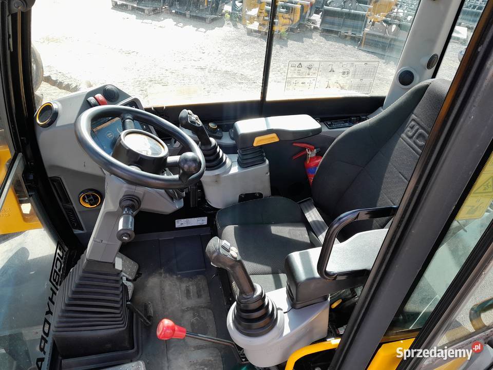 JCB HYDRADIG 110W 2017R KOPARKA KOŁOWA TEREX wielkopolskie Krotoszyn