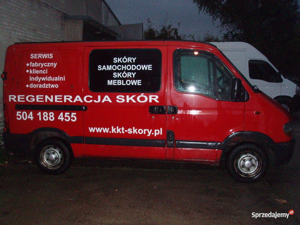 Renault Master 2000 r Czerwony Krótki Niski 210 Wrocław