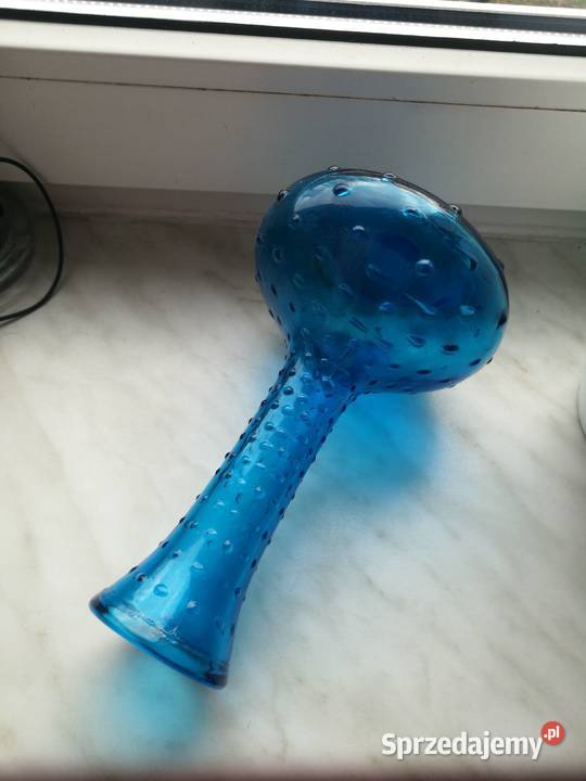 Turkusowy wazon z łezkami Choszczno