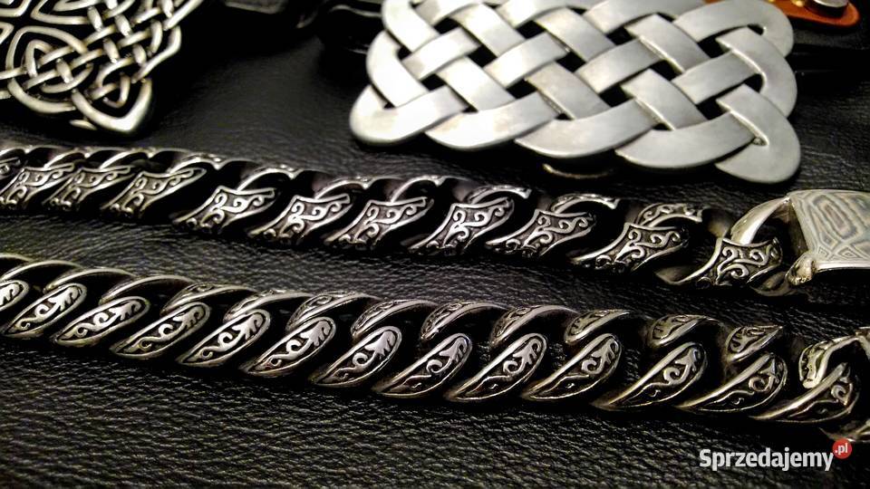Motocyklowa bransoletka czaszka chopper Harley sprzedam