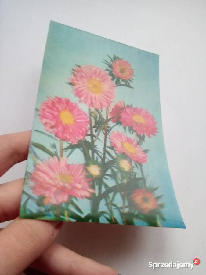 Pocztówka holograficzna z lat 80tych Pocztówki i karty telefoniczne Dąbrowa Górnicza