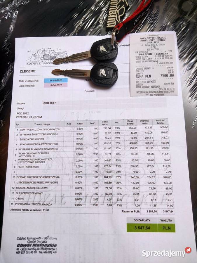 Honda CBR 600F ABS Bytom