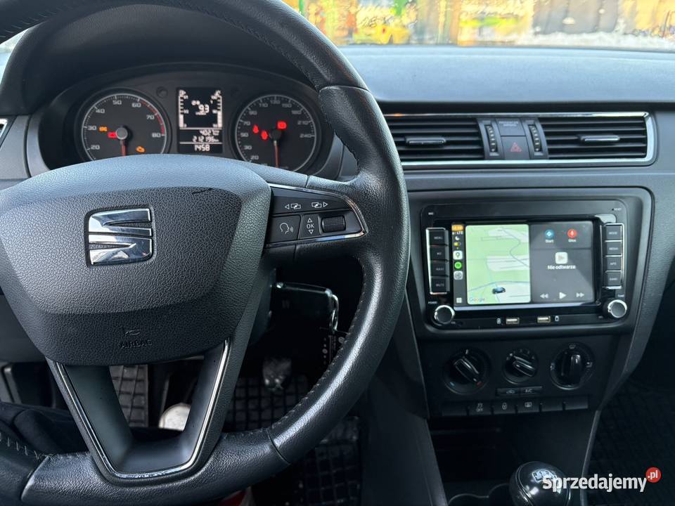 Seat Toledo 4 2015r 12 tsi 85 Navi Apple Car Alu mazowieckie Żyrardów sprzedam