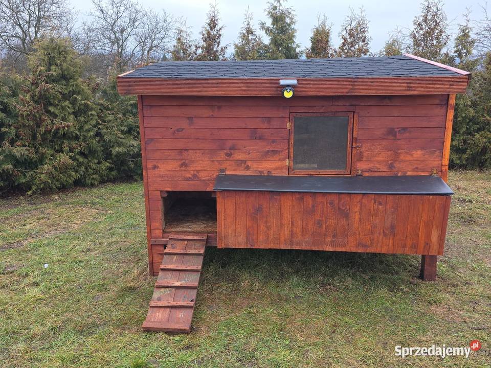 Sprzedam używany kurnik drewniany solidny