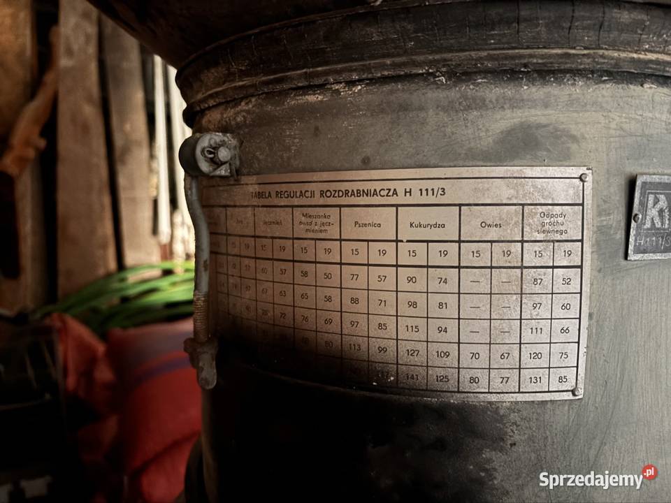 Śrutownik bąk z silnikiem 75 KW nieuszkodzony świętokrzyskie Sobków sprzedam