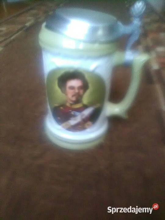 Kieliszek z cyny medal srebro Mysłowice