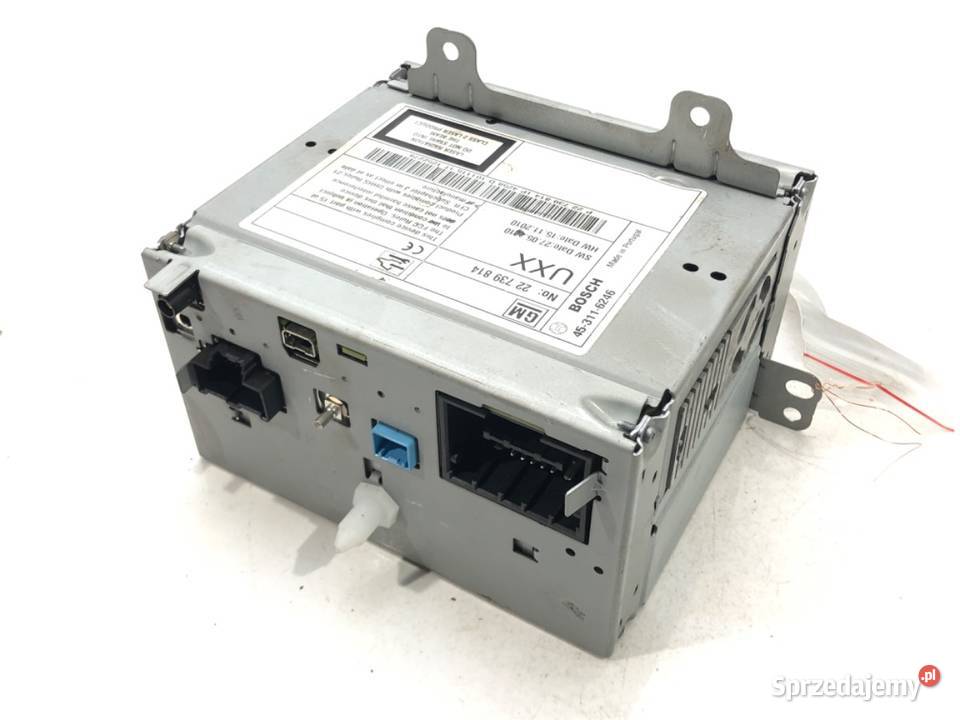 RADIO OPEL INSIGNIA A 22739814 0817 ODTWARZACZ osobowe Sprzęt audio fabryczny