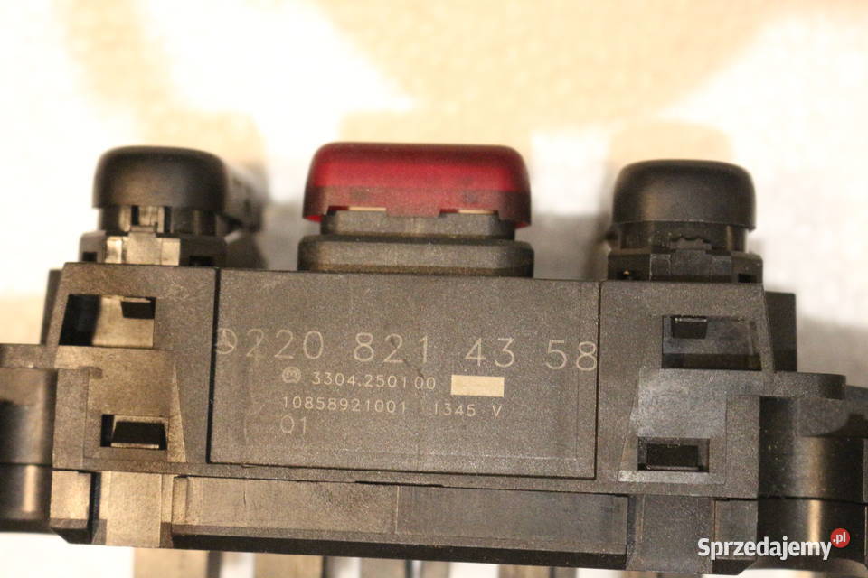 MERCEDES S KLASA W220 PRZEŁĄCZNIK AWARYJNYCH Prochowice