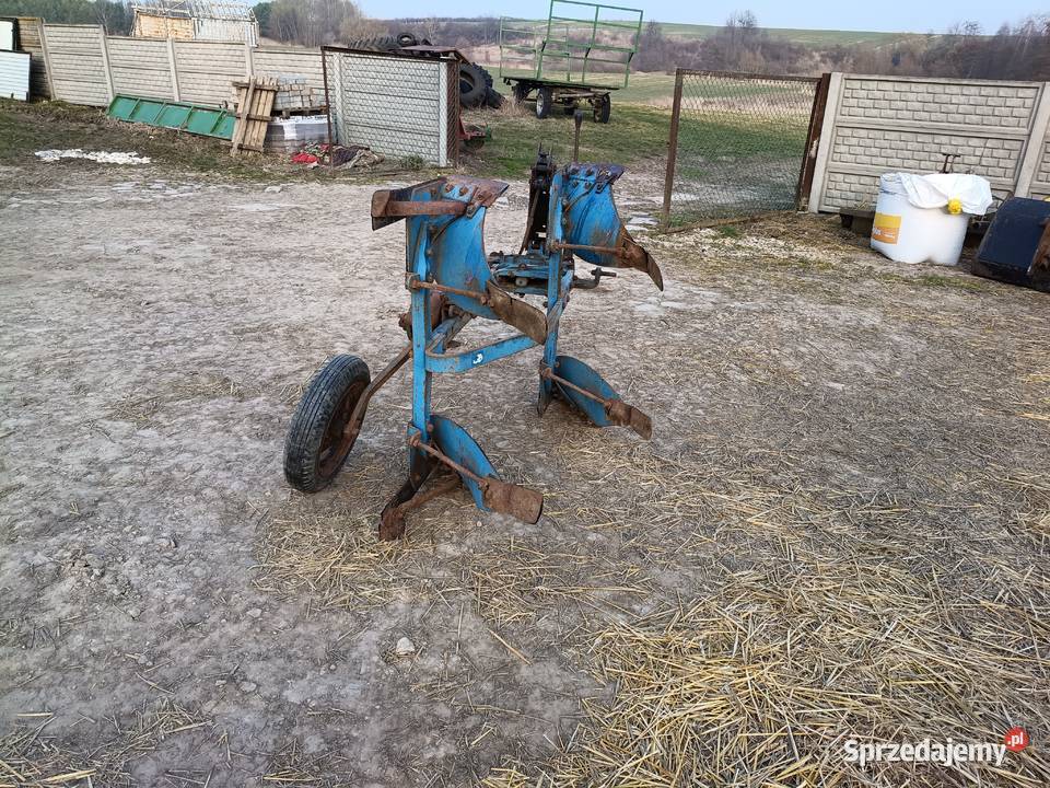 Pług 2 skibowy obrotowy Huard nieuszkodzony Opatów