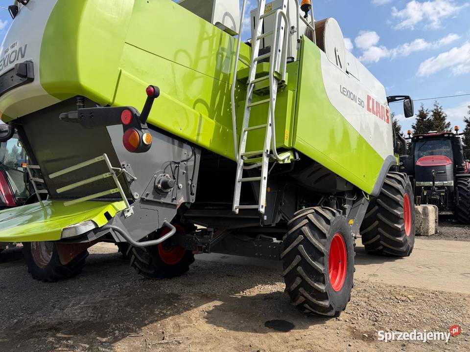 Kombajn zbożowy Claas Lexion 510 Zbożowe dolnośląskie Nowa Ruda