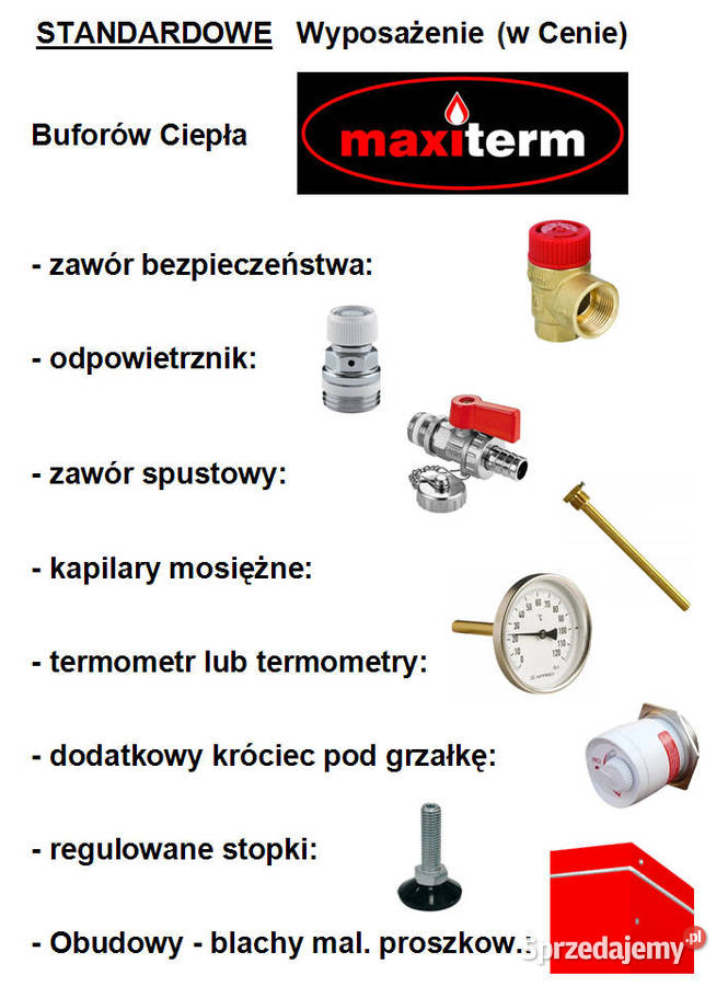 Bufor Ciepła MAXITERM QUADROplus 500 L Koszęcin