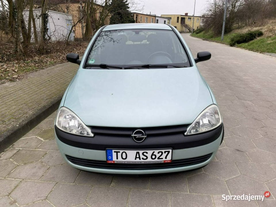Opel Corsa Opel Corsa C Opłacony Benzyna Mały Gostyń