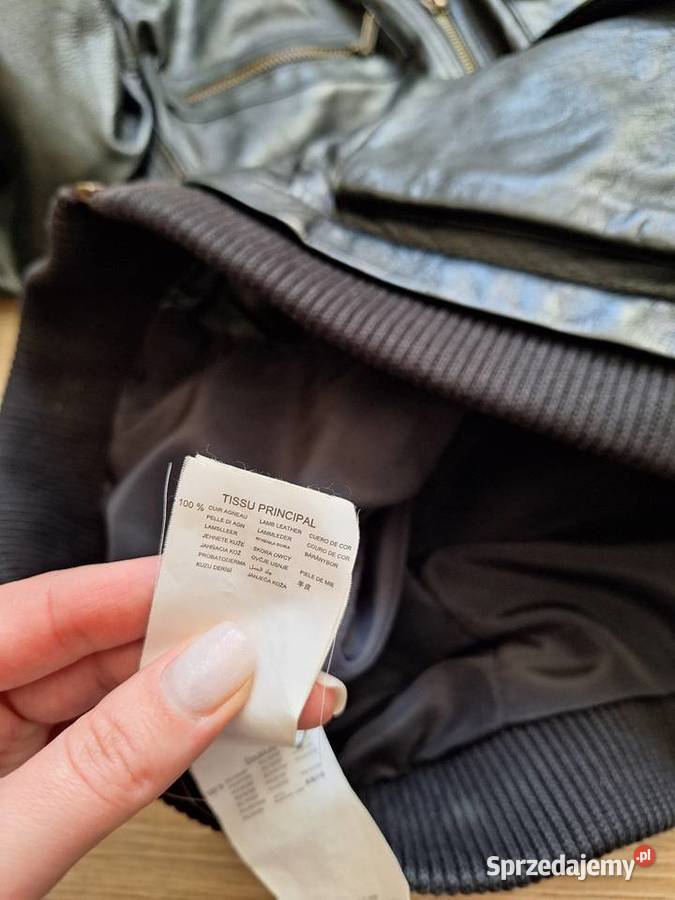 Piękna kurtka owcza skóra naturalna z Kurtki i płaszcze małopolskie Kraków