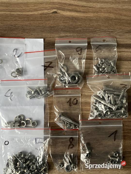 NOWY zestaw śrub STAL KWASOODPORNA jawa 50 typ