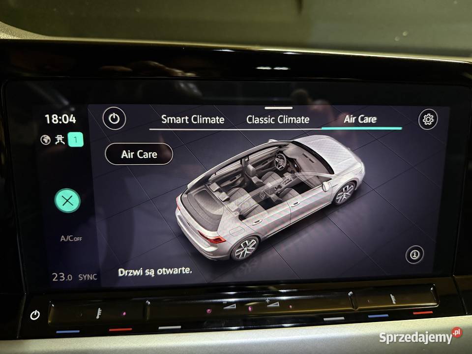 Volkswagen Golf 8 Mild Hybrid automat DSG ideał Golf Sanka